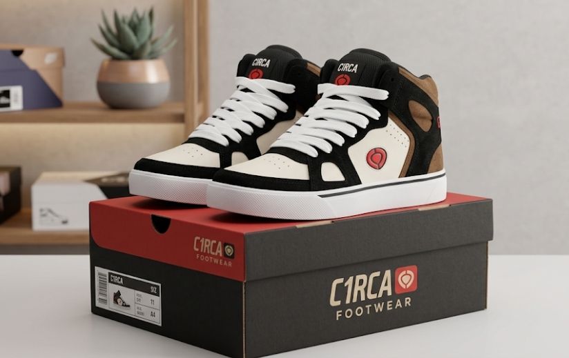 Botas Skate C1RCA Caña Alta Unisex Estilo Urbano Resistentes