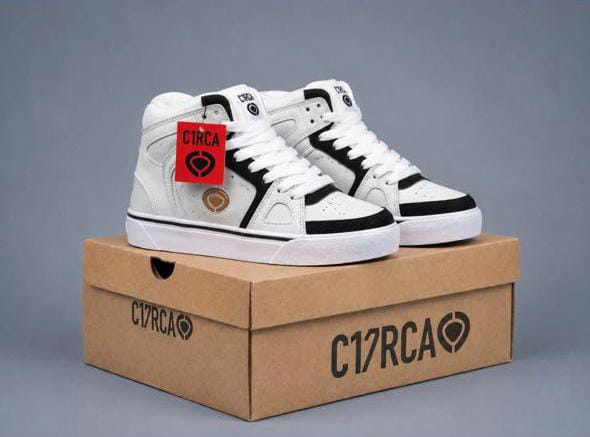 Botas Skate C1RCA Caña Alta Unisex Estilo Urbano Resistentes