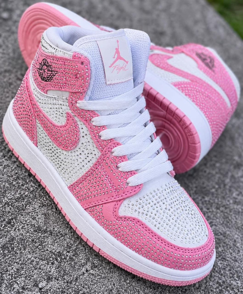 Jordan Retro 1 Zapatillas Brillantes Edición Elegante