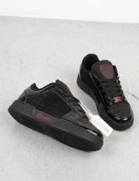 Clemont Plataforma Zapatillas Urbanas Suela Elevada Negro