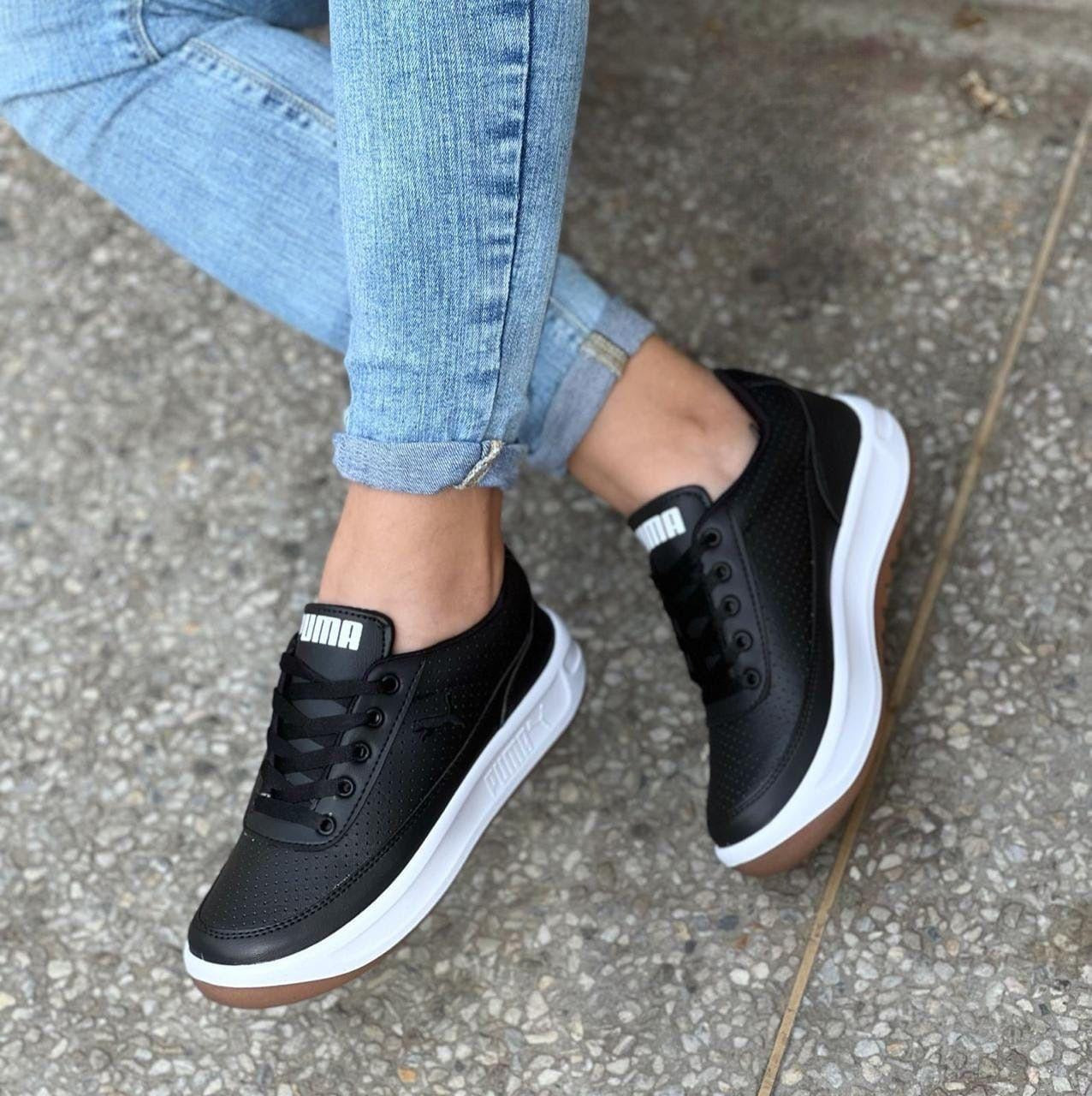 Tenis Puma California Dama Estilo Retro Urbano Confort