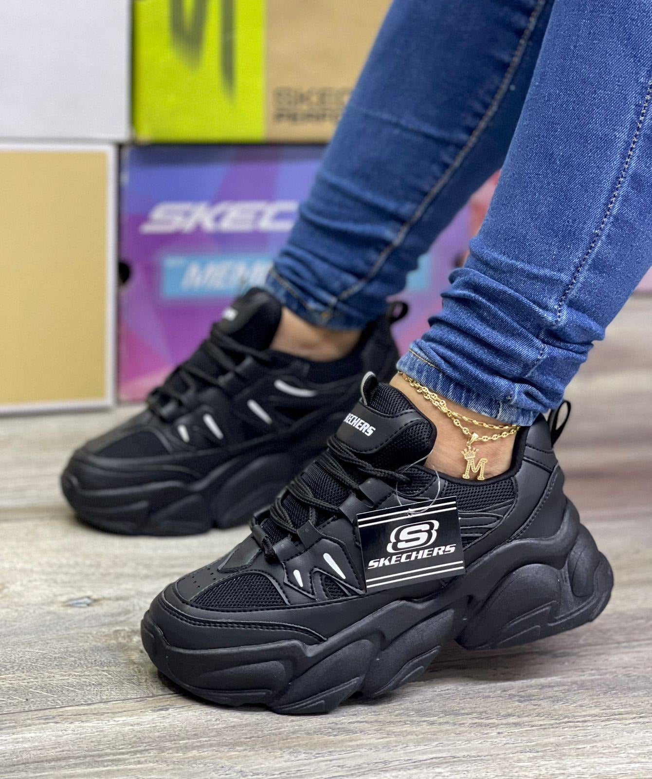 Zapatillas Deportivas Skechers para Dama - Comodidad y Estilo Diario