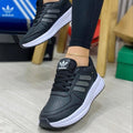 Tenis Adidas Tres Rayas Dama Diseño Urbano Cómodo Y Ligero